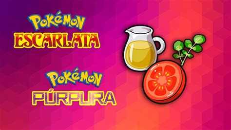 ingredientes pokemon escarlata|Cómo hacer bocadillos ácidos y amargos fácil en。